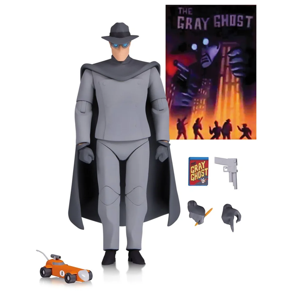Batman Animated - DC 6 Inch Action Figure: Gray Ghost (The Animated Series Version) Afbeelding 1