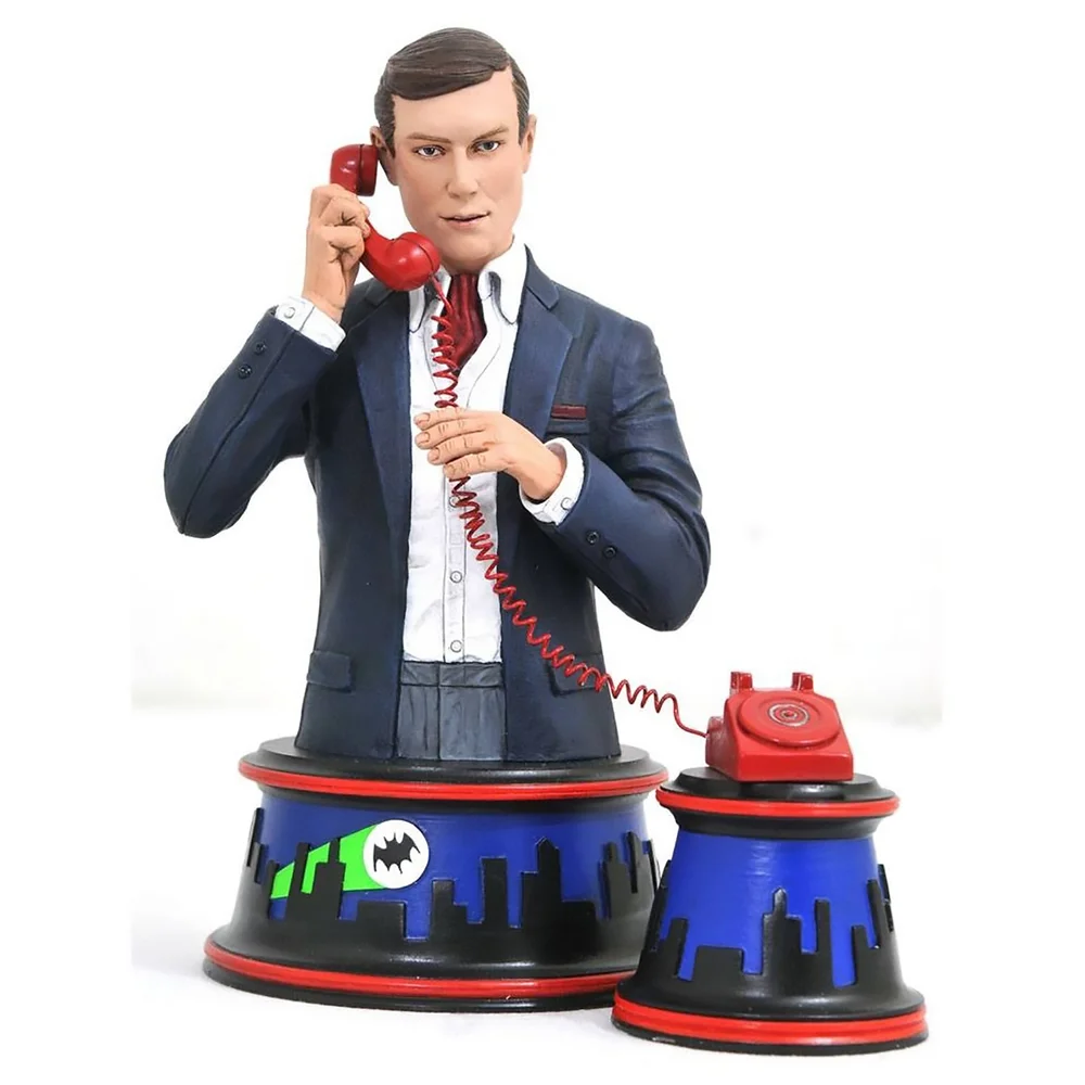 Batman 1966 TV Series - Mini Bust: Bruce Wayne (With Bat-Phone) Afbeelding 1