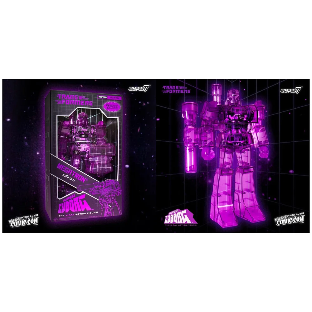 Super Cyborg - The Transformers: Megatron (Purple Version) Afbeelding 1