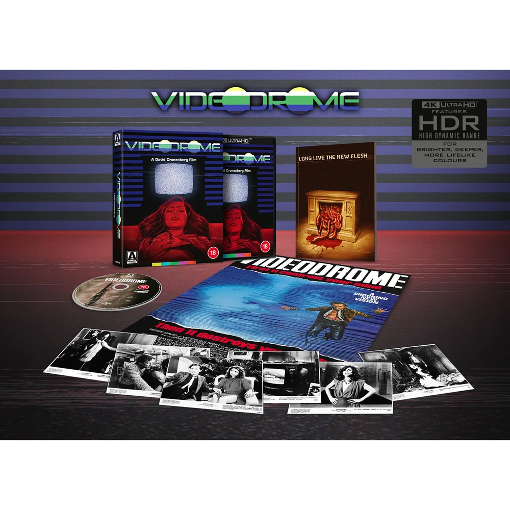 Videodrome Limited Edition 4K Ultra HD Afbeelding 1