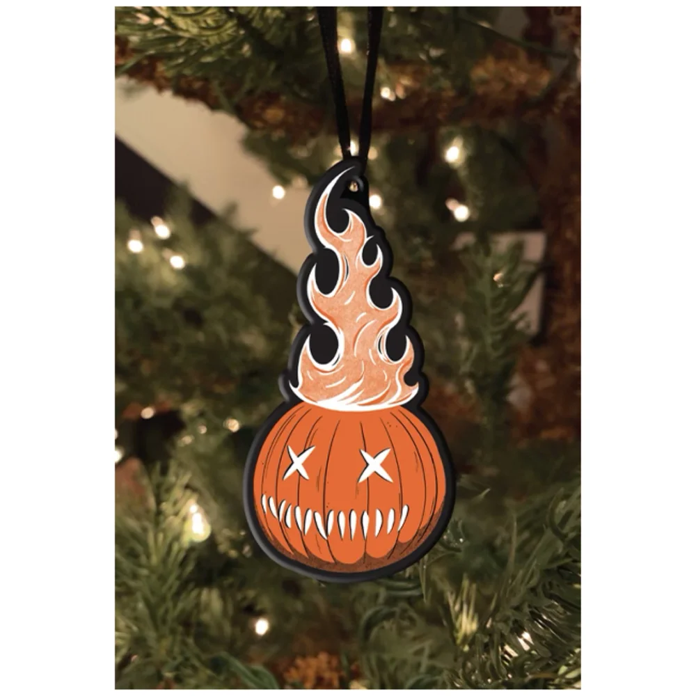 Trick or Treat Studios Trick 'r Treat Sam O'Lantern Pumpkin Holiday Horrors Ornament Afbeelding 1