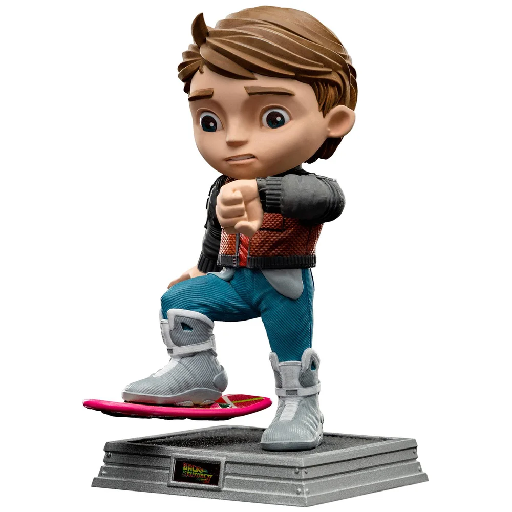 Iron Studios Back to the Future II Mini Co. PVC Figure Marty Mcfly 14cm Afbeelding 1