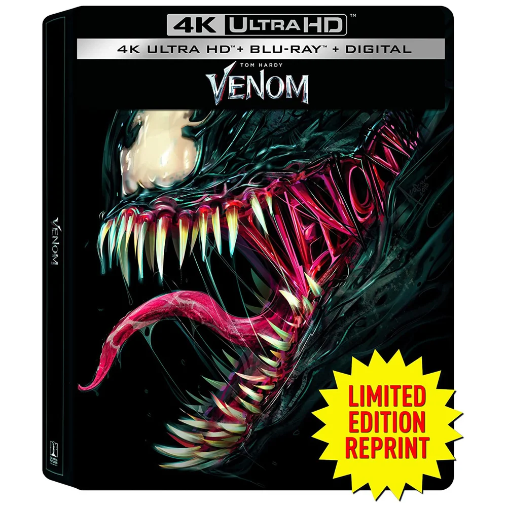 Venom Limited Edition 4K Ultra HD (Includes Blu-ray + Digital) (US Import) Afbeelding 1