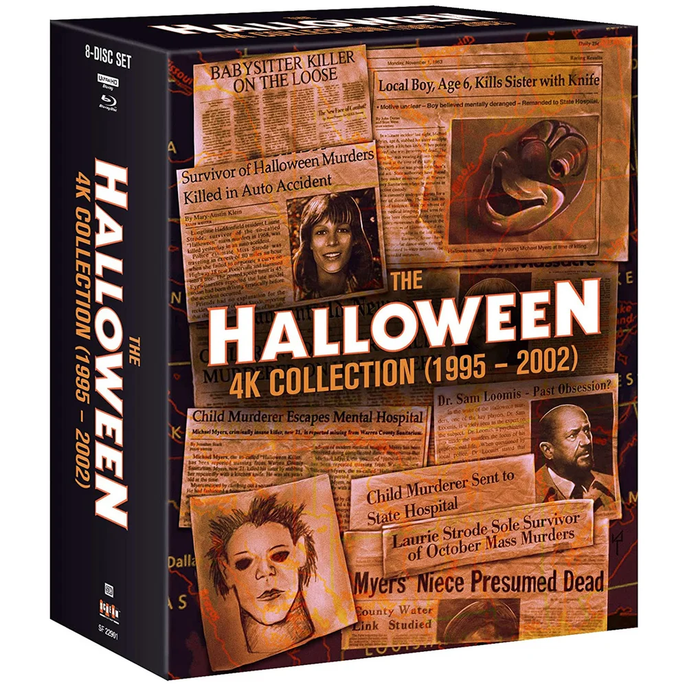 The Halloween 4K Collection (1995 - 2002) (Includes Blu-ray) (US Import) Afbeelding 1