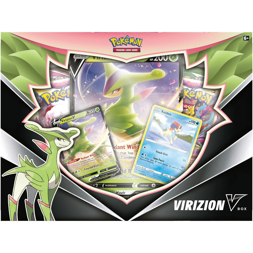 Pokémon TCG: Virizion V Box Afbeelding 1