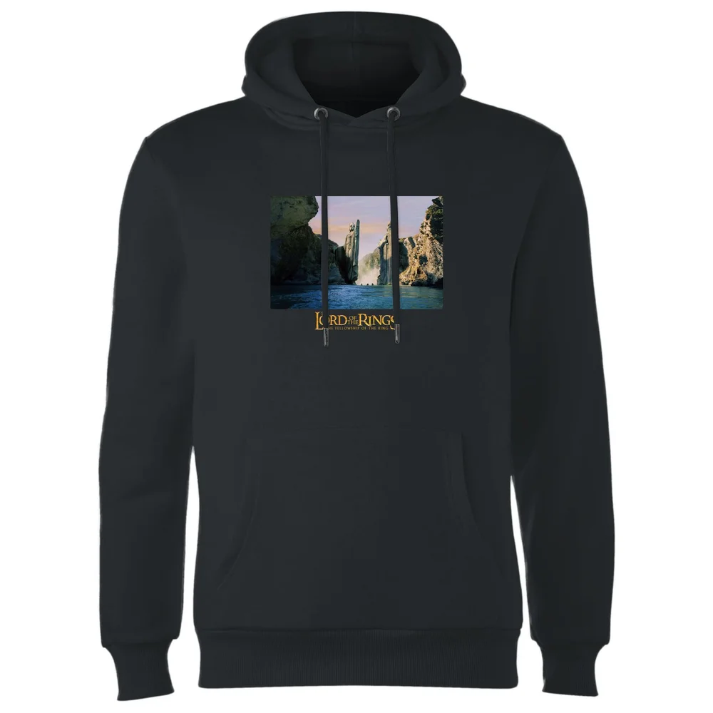 Lord Of The Rings Argonath Hoodie - Black - S Afbeelding 1