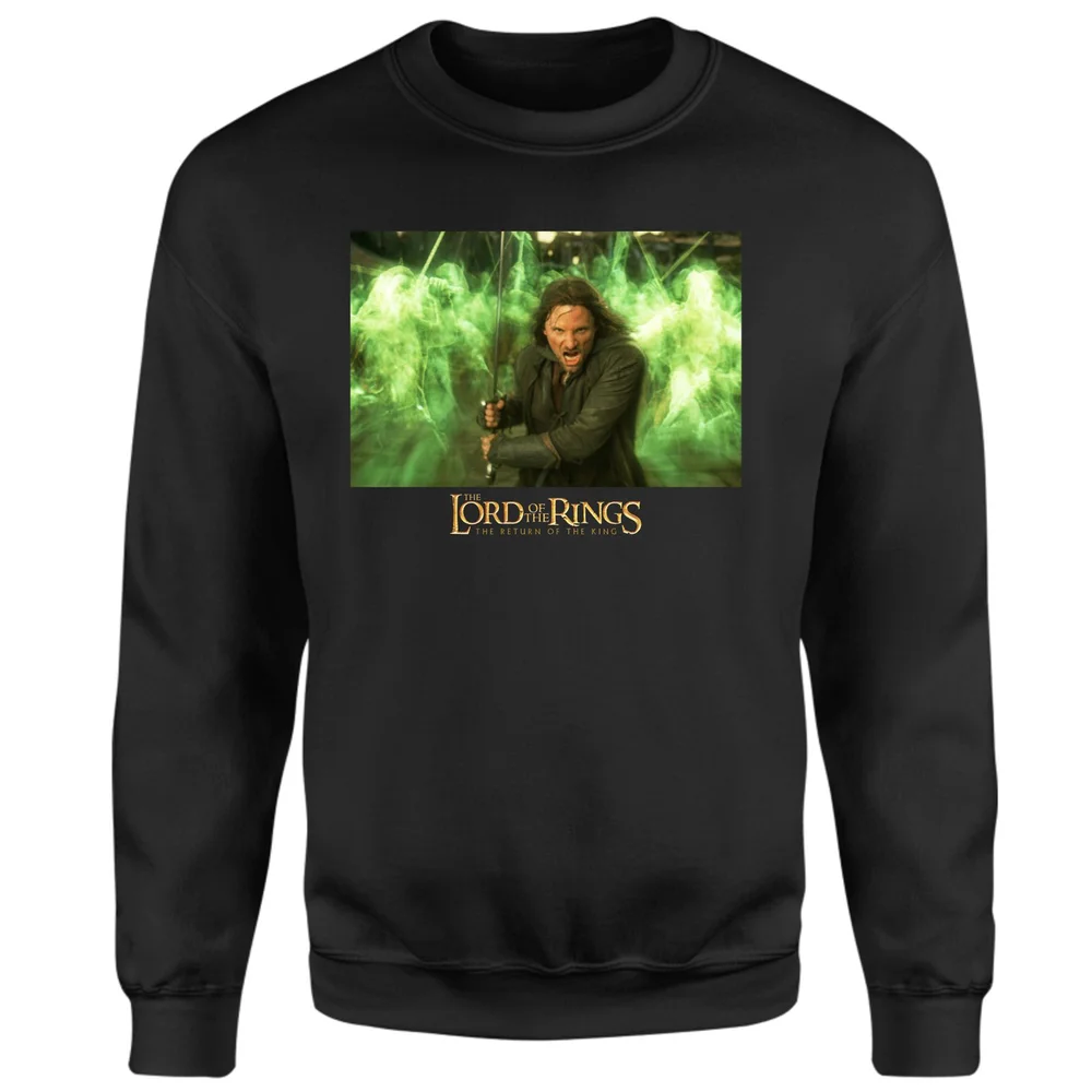 Lord Of The Rings Aragorn Sweatshirt - Black - S Afbeelding 1