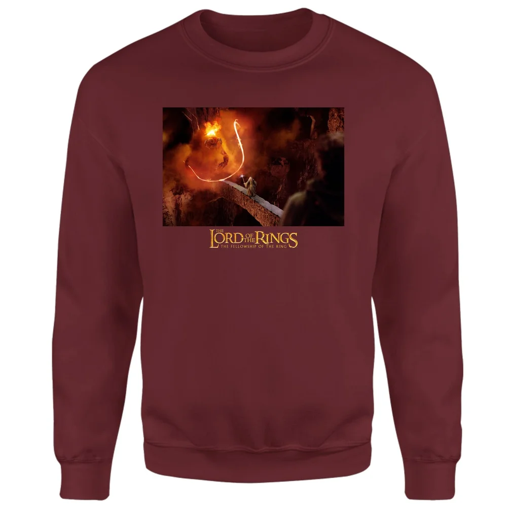 Lord Of The Rings You Shall Not Pass Sweatshirt - Burgundy - S Afbeelding 1