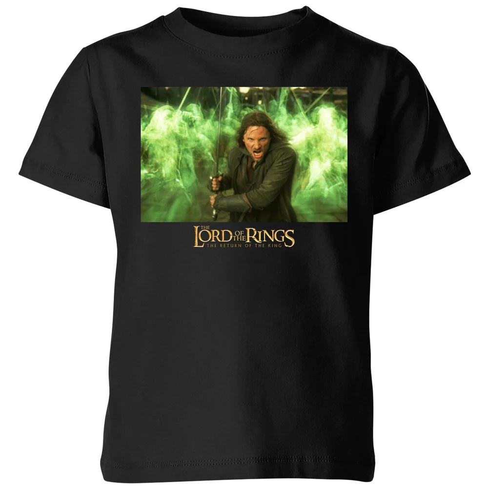 Lord Of The Rings Aragorn Kids' T-Shirt - Black - 98/104 (3-4 jaar) Afbeelding 1