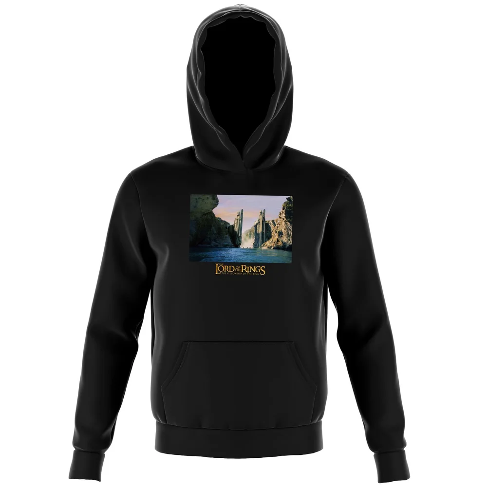 Lord Of The Rings Argonath Kids' Hoodie - Black - 98/104 (3-4 jaar) Afbeelding 1