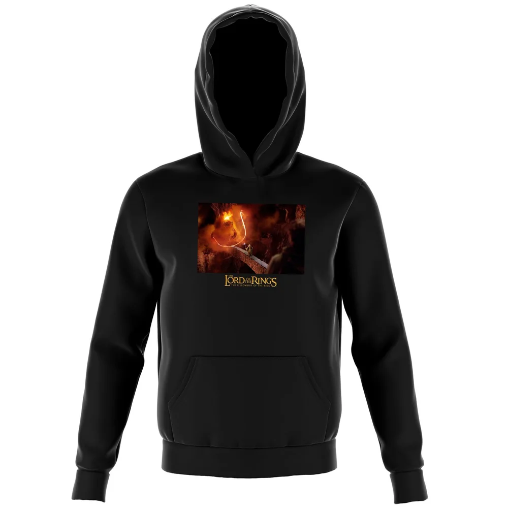 Lord Of The Rings You Shall Not Pass Kids' Hoodie - Black - 134/140 (9-10 jaar) Afbeelding 1