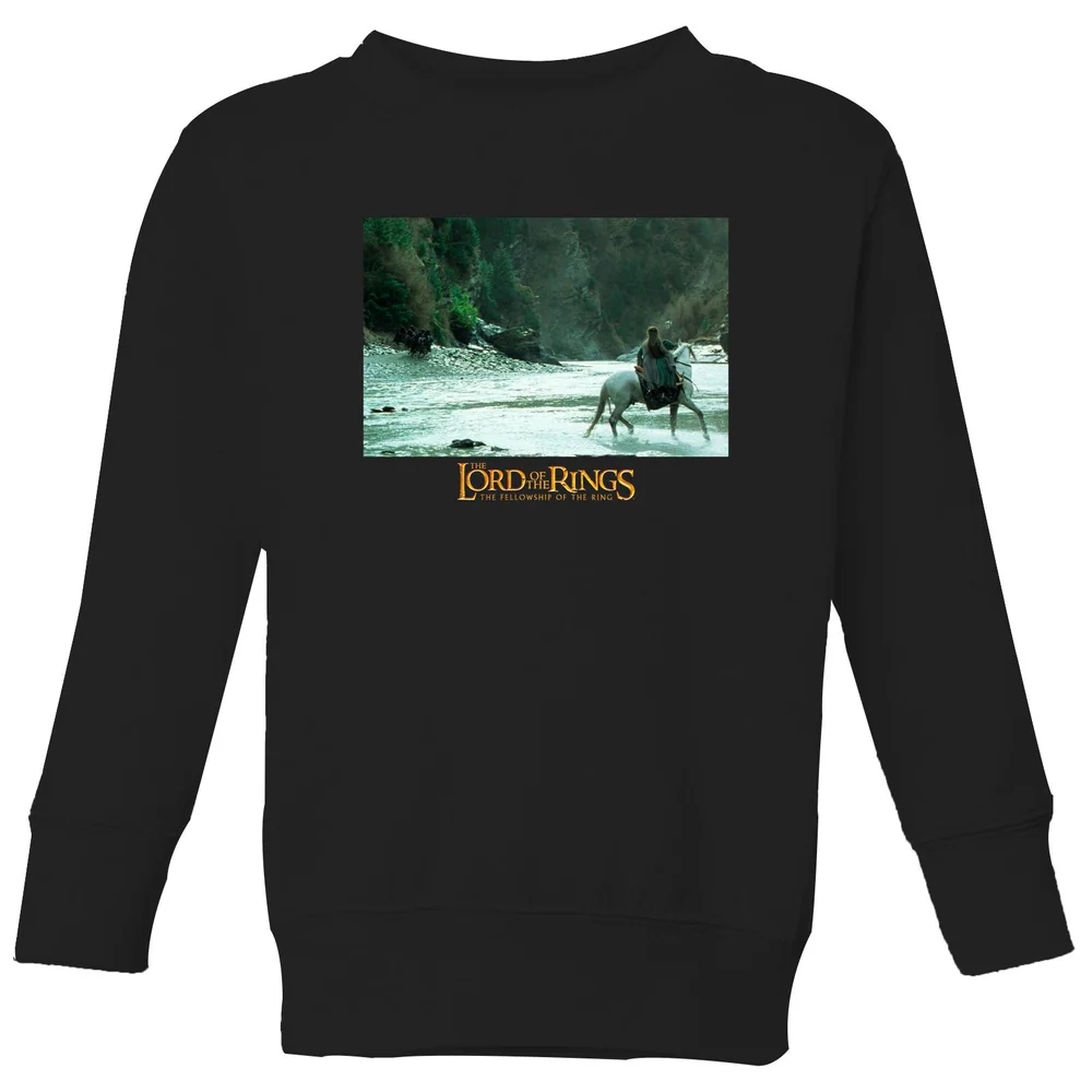 Lord Of The Rings Arwen Kids' Sweatshirt - Black - 98/104 (3-4 jaar) Afbeelding 1