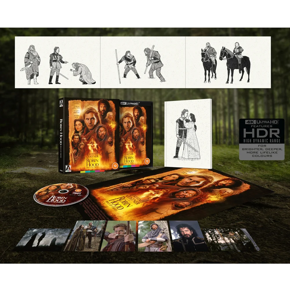 Robin Hood: Prince of Thieves Limited Edition 4K Ultra HD Afbeelding 1