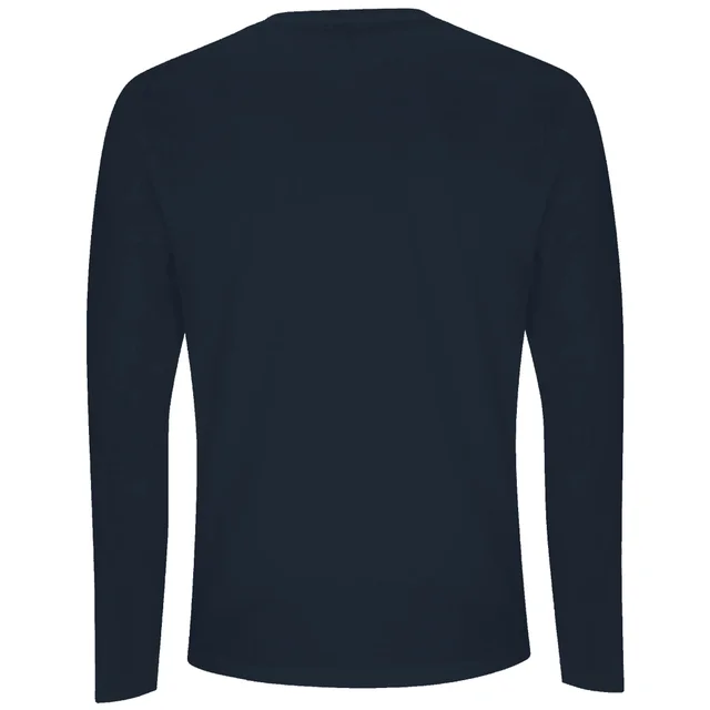 Harry Potter Quidditch At Hogwarts Men's Long Sleeve T-Shirt - Navy