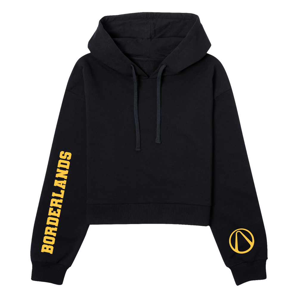 Borderlands Women's Cropped Hoodie - Black - XS - Zwart Afbeelding 1