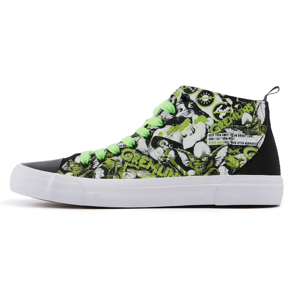 Akedo x Gremlins Grindhouse High Top - Black - UK 3 / EU 35.5 / US Men's 3.5 / Women's 5 Afbeelding 1