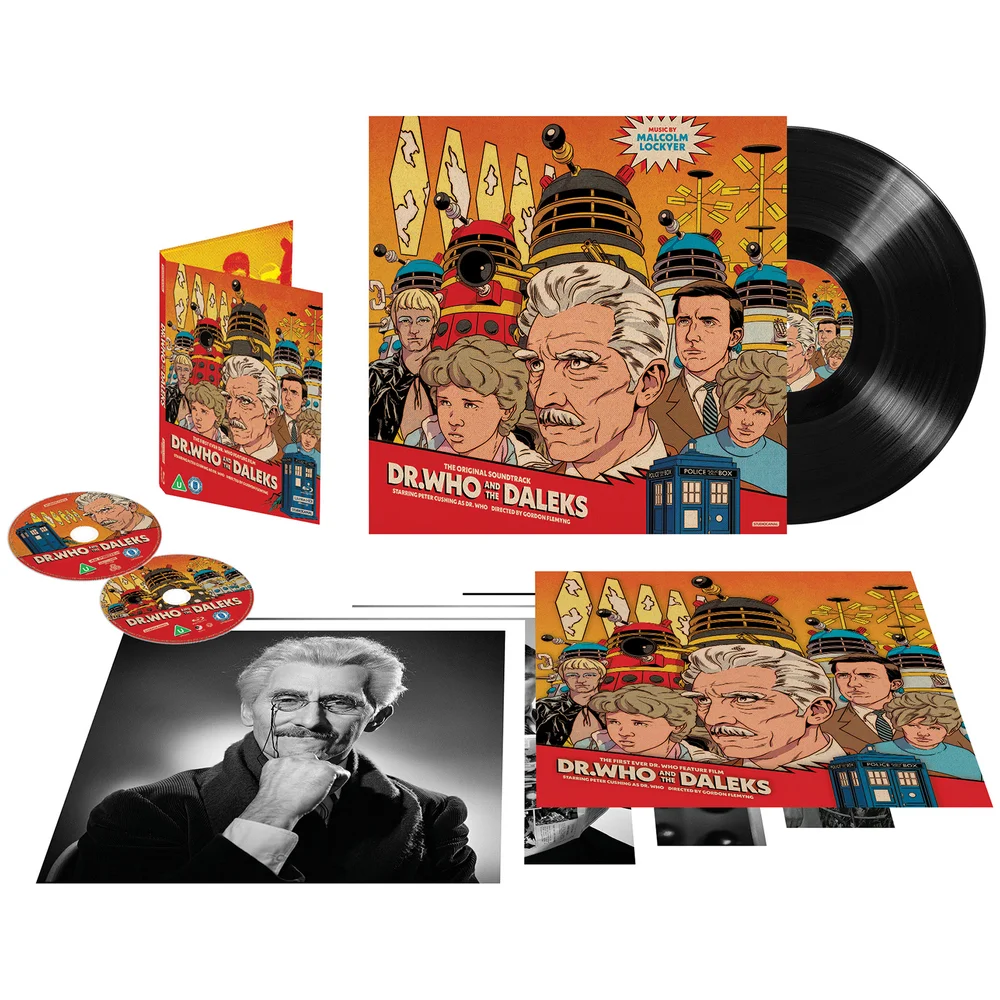 Dr. Who and The Daleks 4K Ultra HD Vinyl Collector's Set Afbeelding 1
