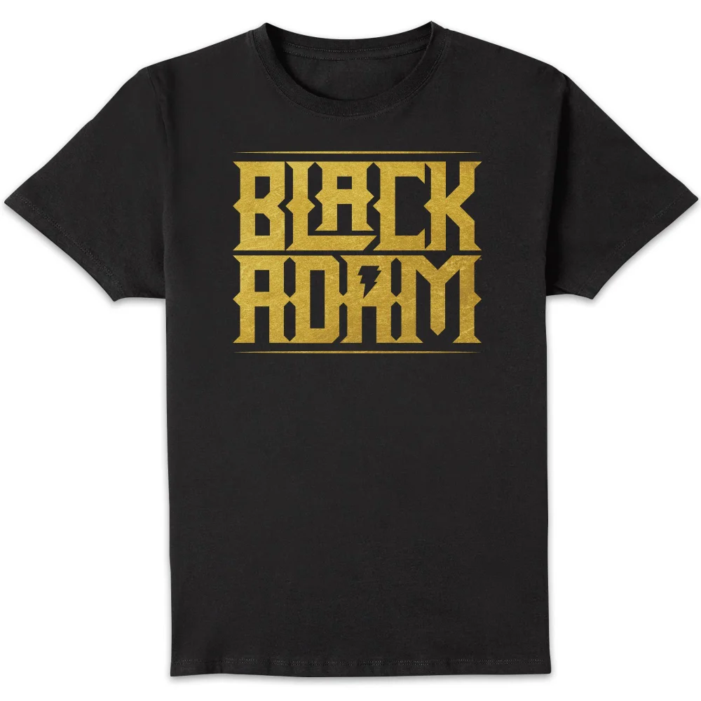 DC Black Adam Logo Unisex T-Shirt - Black - S Afbeelding 1