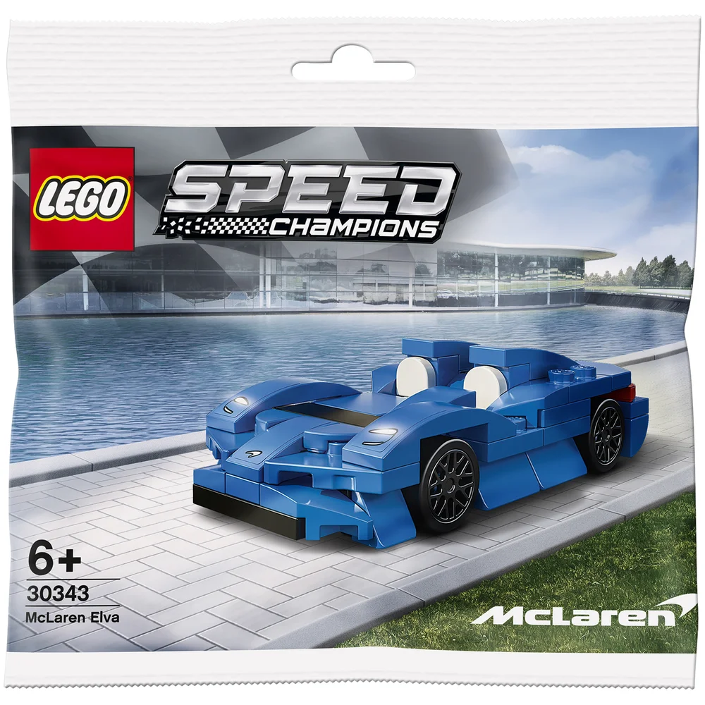 LEGO Speed Champions: McLaren Elva Car Polybag Set (30343) Afbeelding 1