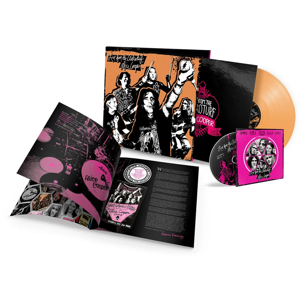 Alice Cooper - Live From The Astroturf (Apricot Coloured Vinyl) Afbeelding 1