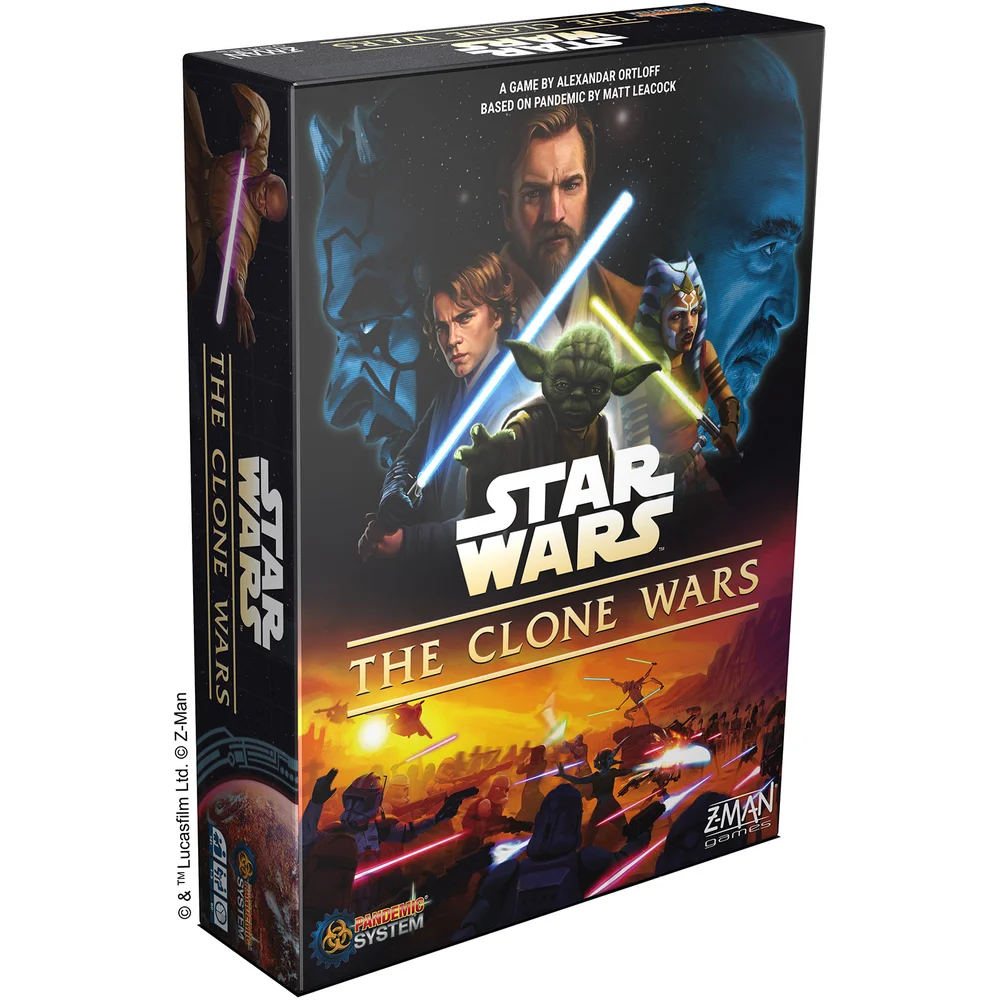 Star Wars The Clone Wars Pandemic Board Game Afbeelding 1