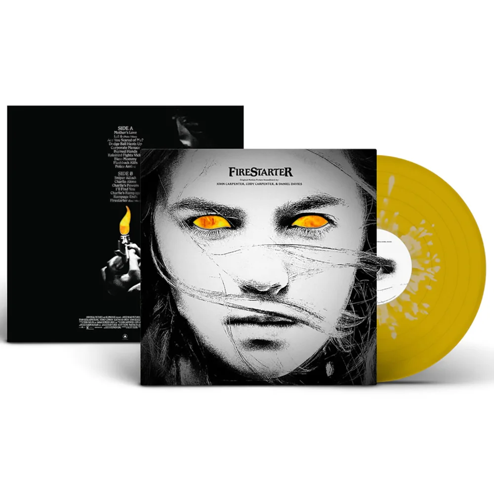Firestarter Original Motion Picture Soundtrack Vinyl (Yellow and Bone Splatter) Afbeelding 1