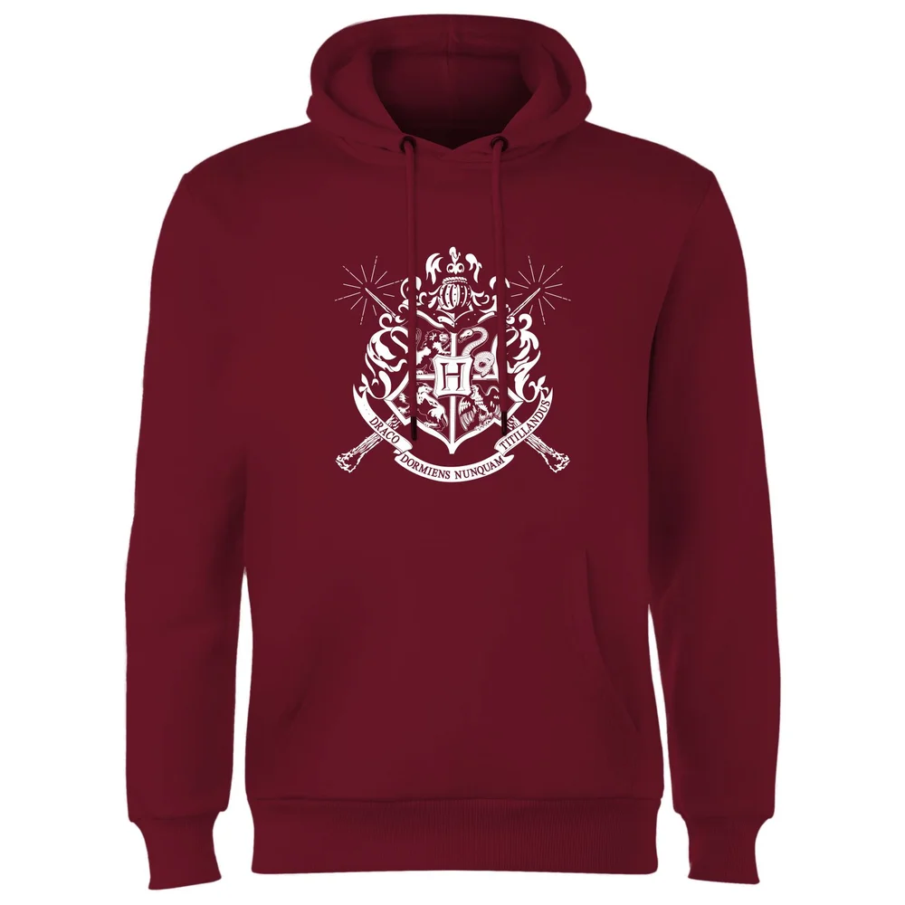 Harry Potter Hogwarts House Crest Hoodie - Burgundy - S Afbeelding 1