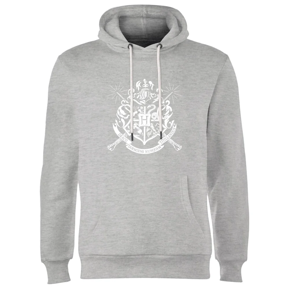Harry Potter Hogwarts House Crest Hoodie - Grey - S Afbeelding 1
