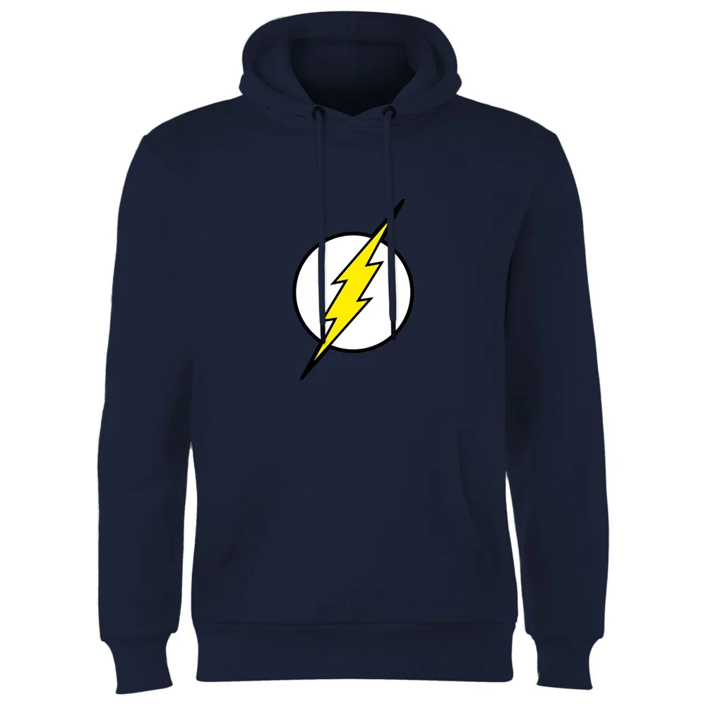 Justice League Flash Logo Hoodie - Navy - S Afbeelding 1