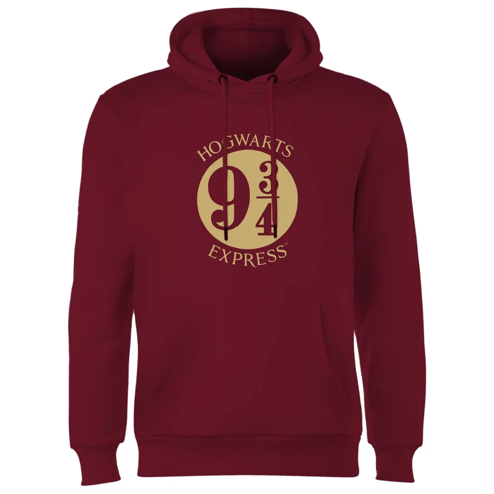 Harry Potter Platform Hoodie - Burgundy - S Afbeelding 1