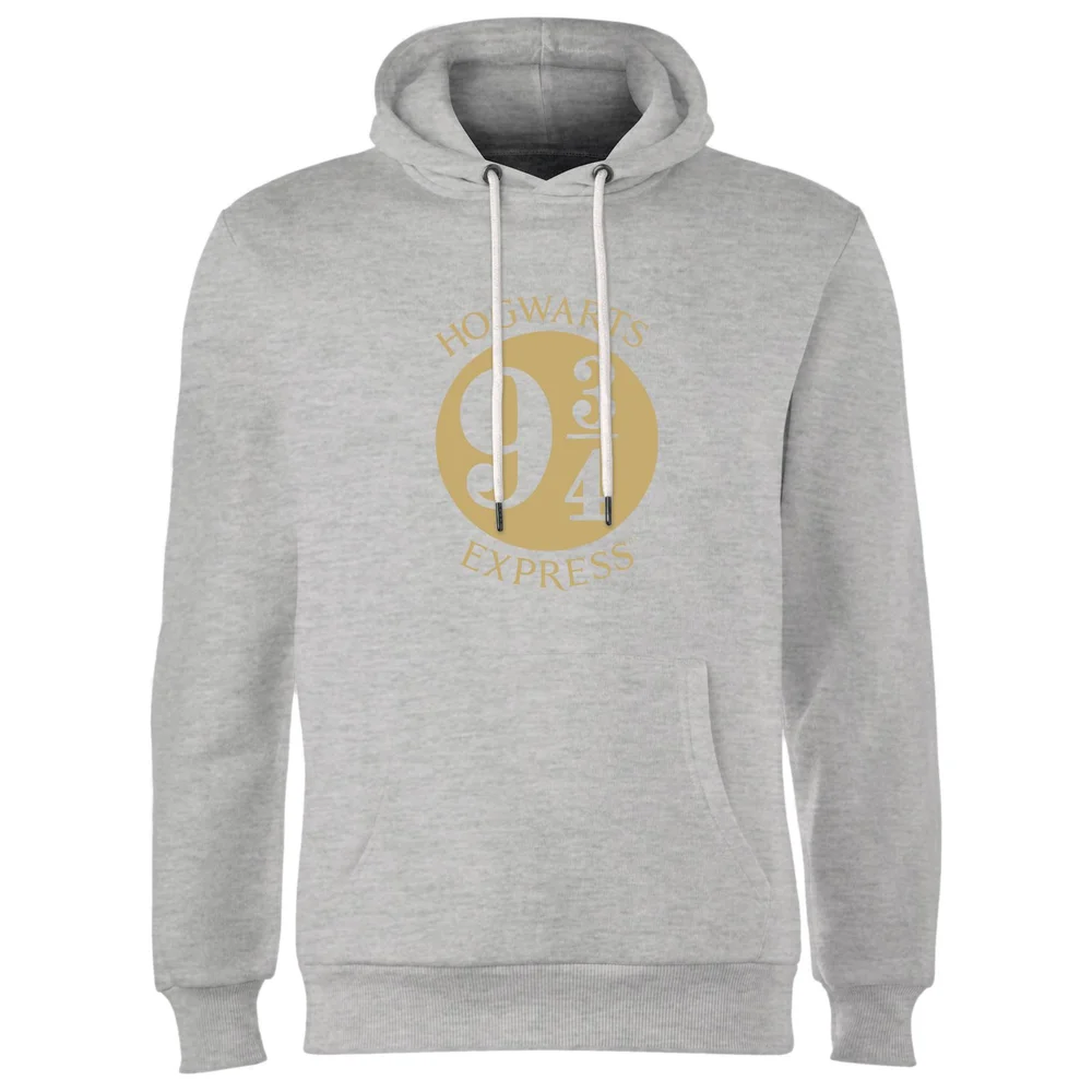 Harry Potter Platform Hoodie - Grey - S Afbeelding 1