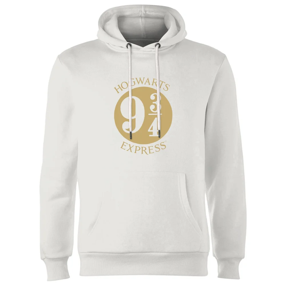 Harry Potter Platform Hoodie - White - S Afbeelding 1