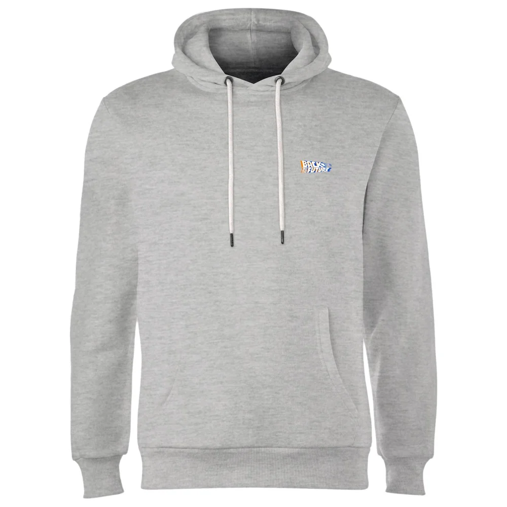 Back To The Future Hoodie - Grey - S Afbeelding 1