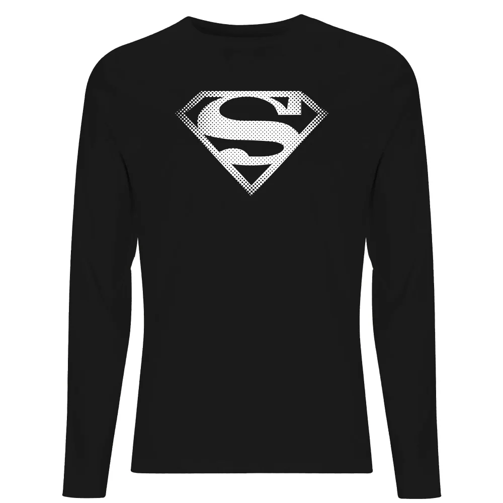 Superman Spot Logo Men's Long Sleeve T-Shirt - Black - XS Afbeelding 1