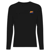 Back To The Future 35 Hill Valley Front Men's Long Sleeve T-Shirt - Black - undefined undefined