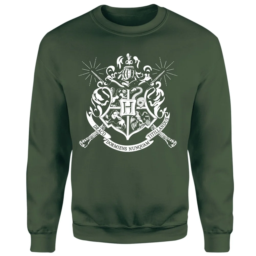 Harry Potter Hogwarts House Crest Sweatshirt - Green - S Afbeelding 1