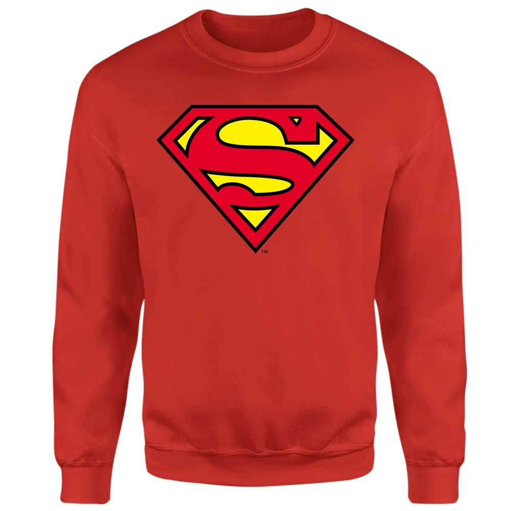 Official Superman Shield Sweatshirt - Red - S Afbeelding 1