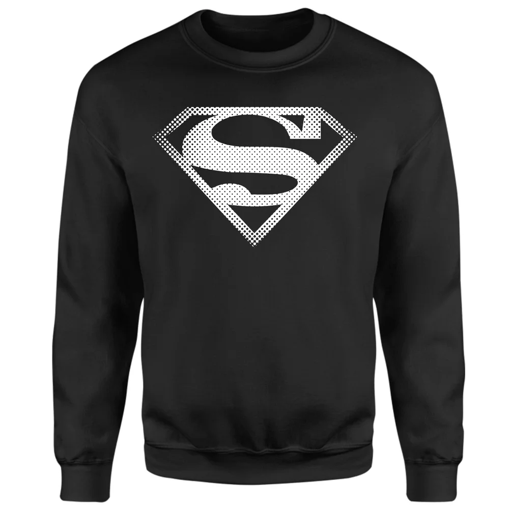 Superman Spot Logo Sweatshirt - Black - XS Afbeelding 1