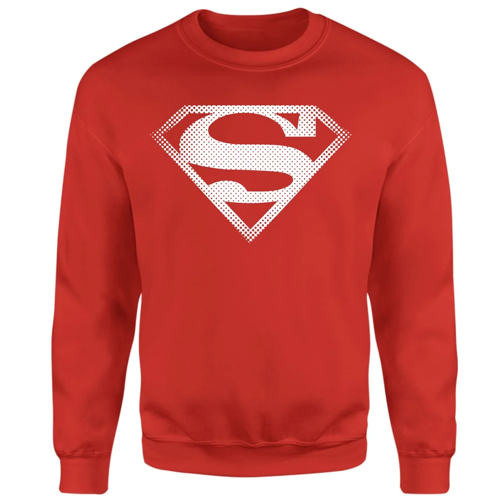 Superman Spot Logo Sweatshirt - Red - XS Afbeelding 1