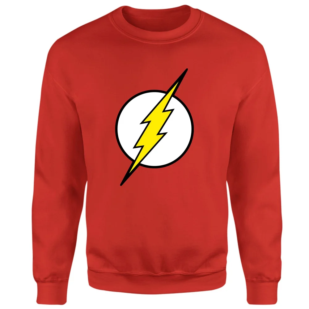 Justice League Flash Logo Sweatshirt - Red - S Afbeelding 1