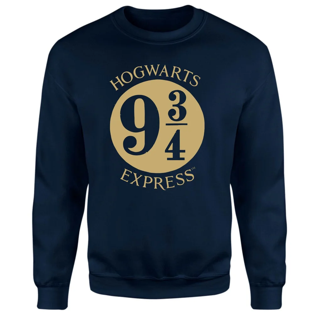 Harry Potter Platform Sweatshirt - Navy - S Afbeelding 1