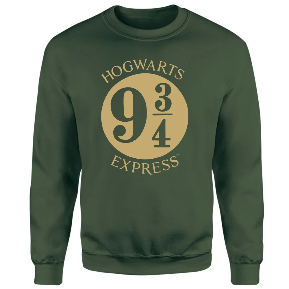 Harry Potter Platform Sweatshirt - Green - S Afbeelding 1