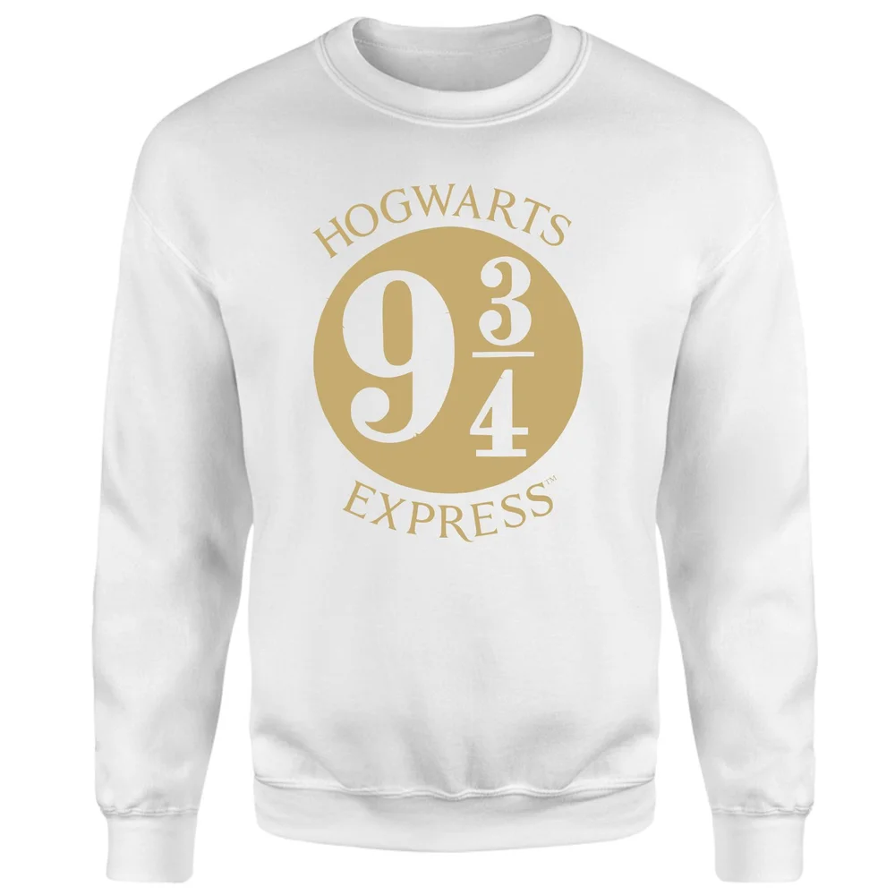 Harry Potter Platform Sweatshirt - White - S Afbeelding 1