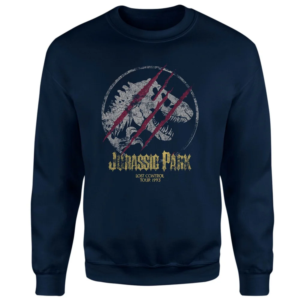 Jurassic Park Lost Control Sweatshirt - Navy - S Afbeelding 1