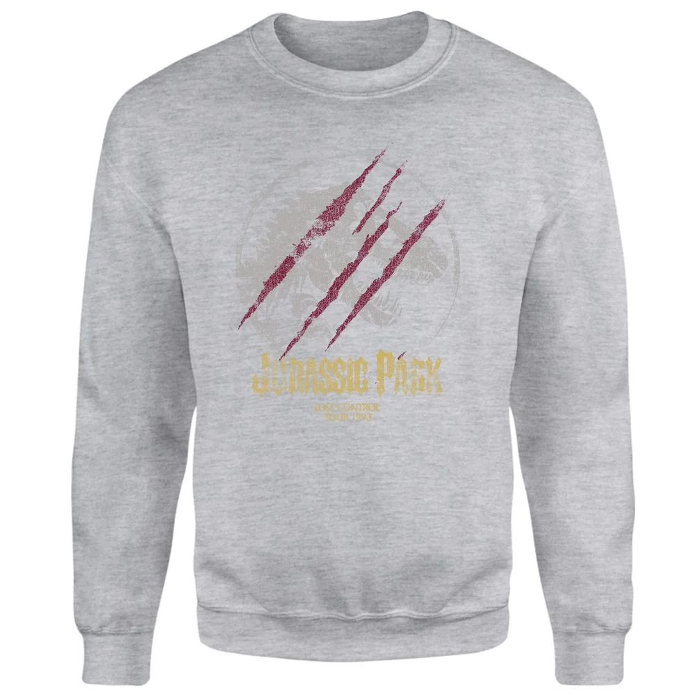 Jurassic Park Lost Control Sweatshirt - Grey - S Afbeelding 1
