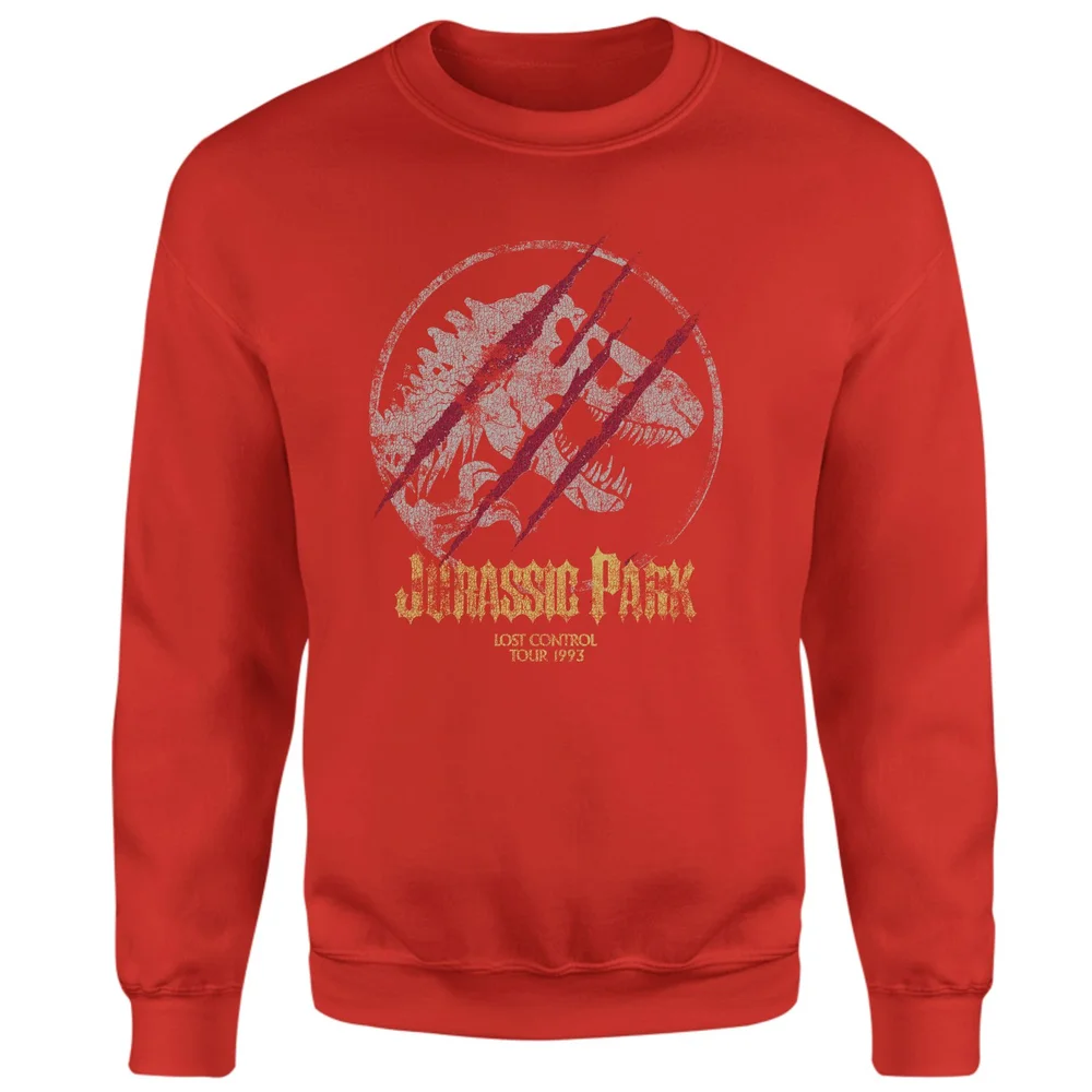 Jurassic Park Lost Control Sweatshirt - Red - S Afbeelding 1