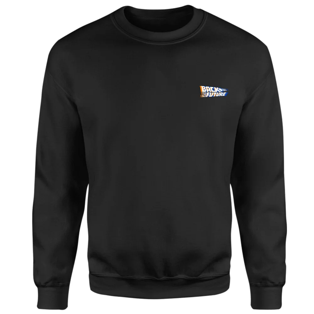 Back To The Future Sweatshirt - Black - XS Afbeelding 1