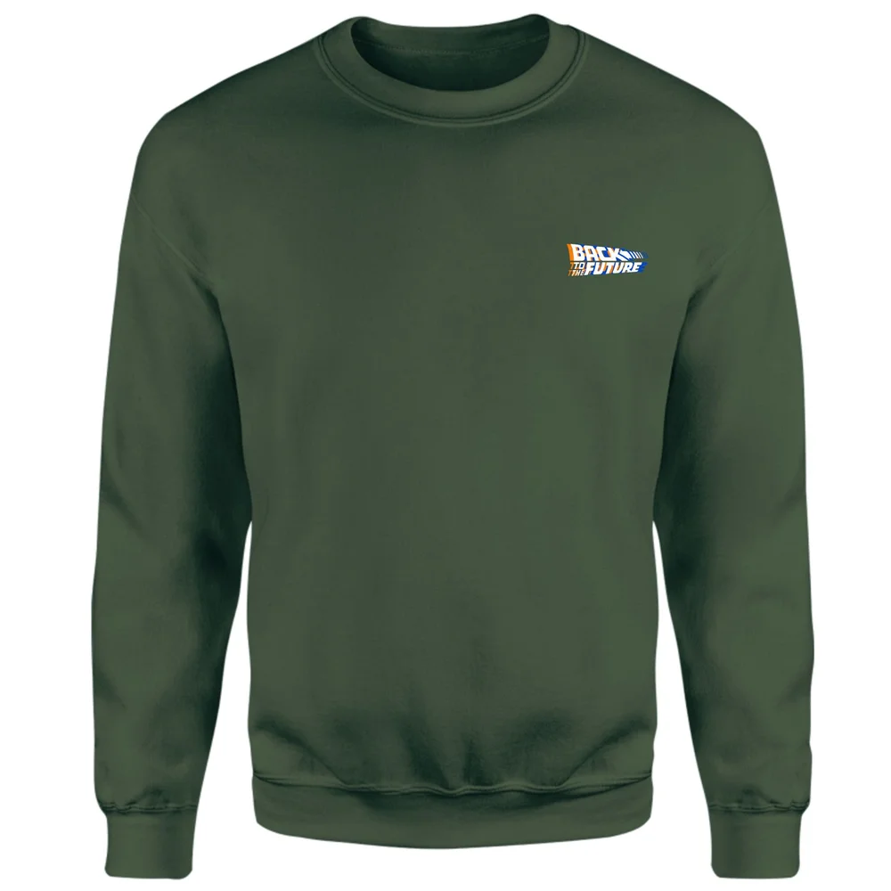 Back To The Future Sweatshirt - Green - XS Afbeelding 1