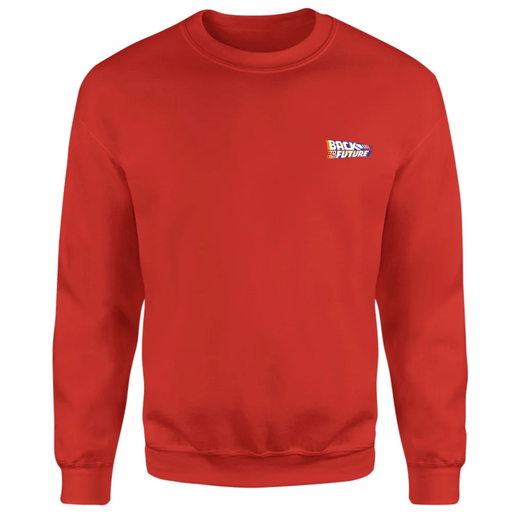 Back To The Future Sweatshirt - Red - XS Afbeelding 1