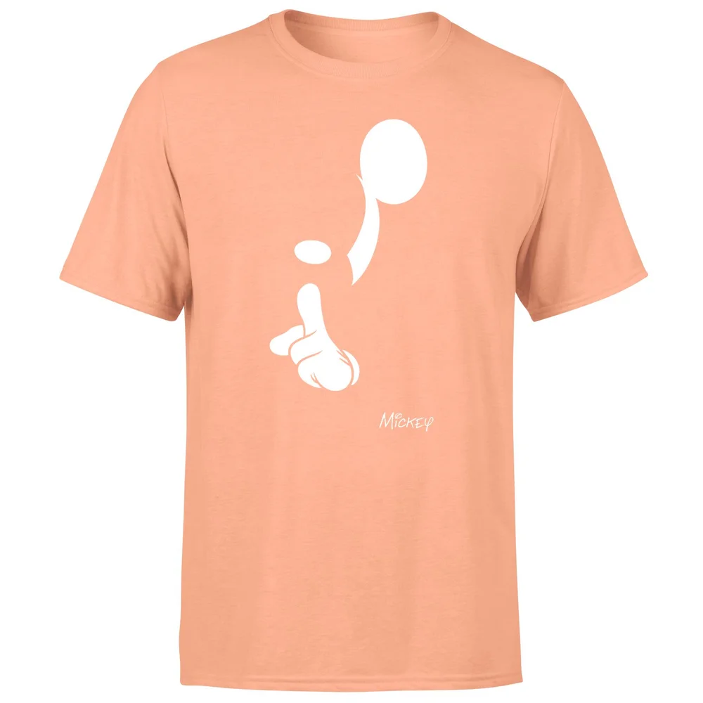 Shush Men's T-Shirt - Coral - S Afbeelding 1